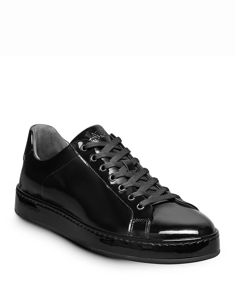 アレン エドモンズ メンズ シューズ スニーカー レザー Allen Edmonds Mens Barnes Low Top Leather Sneakers Patent Black ブラック