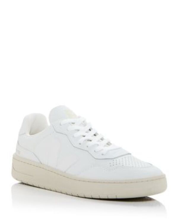 ヴェジャ メンズ シューズ スニーカー レザー VEJA Mens V90 Low Top Leather Sneakers Extra White ホワイト