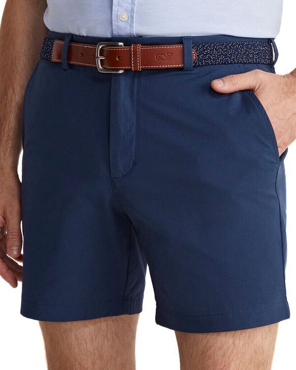 ヴァインヤードヴァインズ メンズ ボトムス ハーフパンツ・ショーツ ショートパンツ Vineyard Vines 7 On The Go Shorts Navy ネイビー