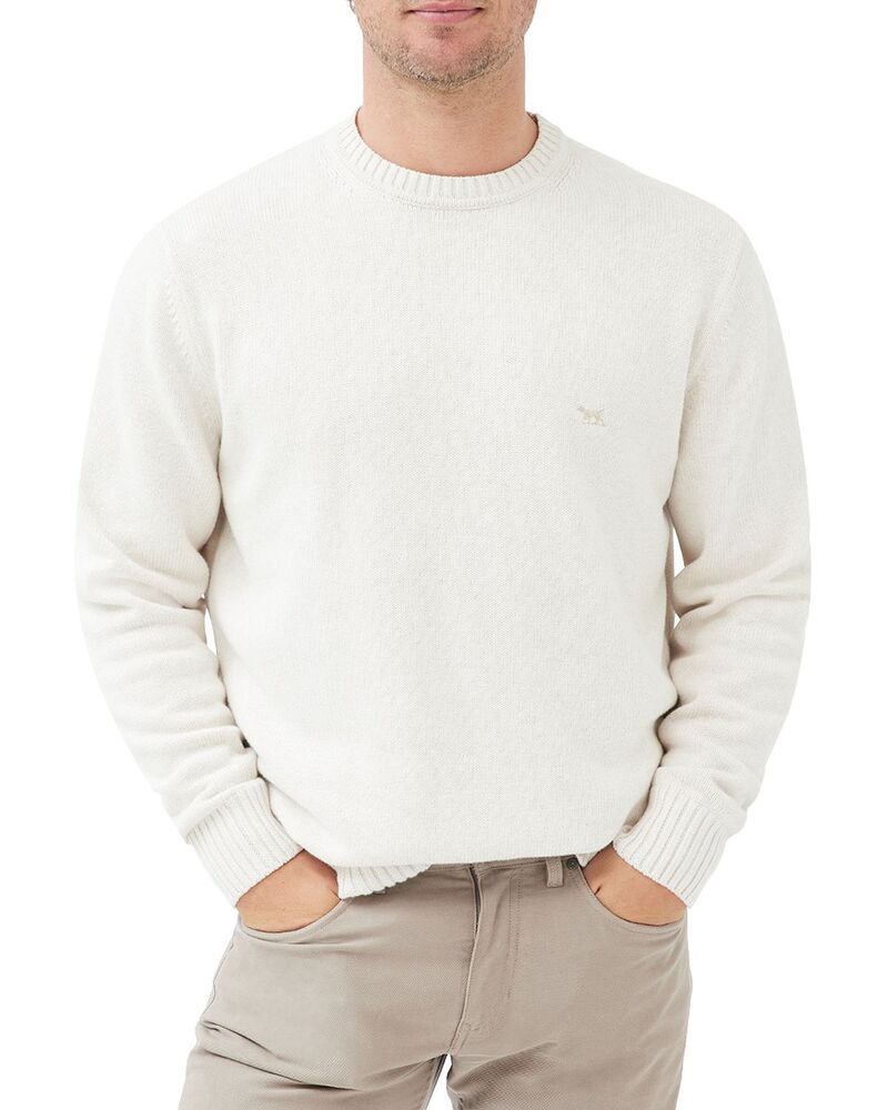 ロッドアンドグン メンズ アウター ニット・セーター クルーネック Rodd Gunn Crew Neck Pullover Sweater Natural