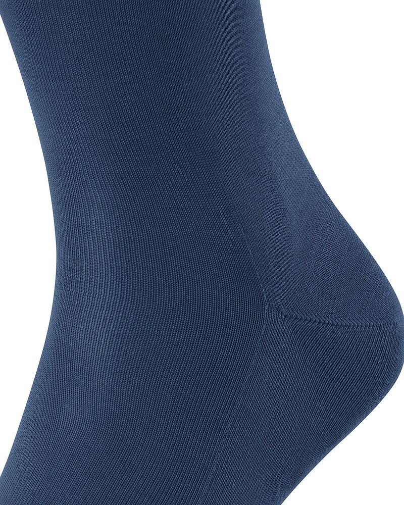 ファルケ メンズ アンダーウェア 靴下 コットン Falke Cotton Blend Fil D cosse Mid Calf Socks Royal Blue ブルー