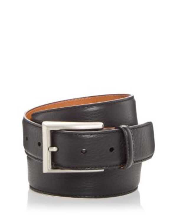 マグナーニ メンズ アクセサリー ベルト レザー Magnanni Rocas Black Leather Belt Black ブラック