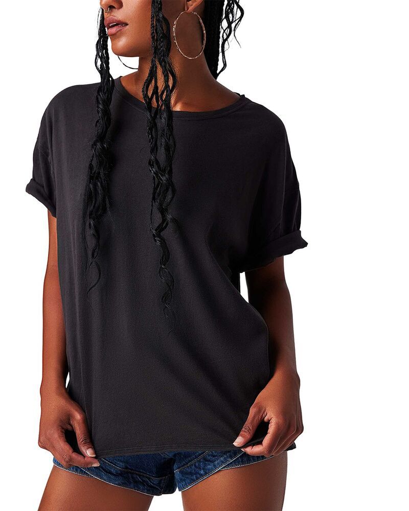 フリーピープル レディース トップス Tシャツ Free People We The Free Nina Tee Black ブラック