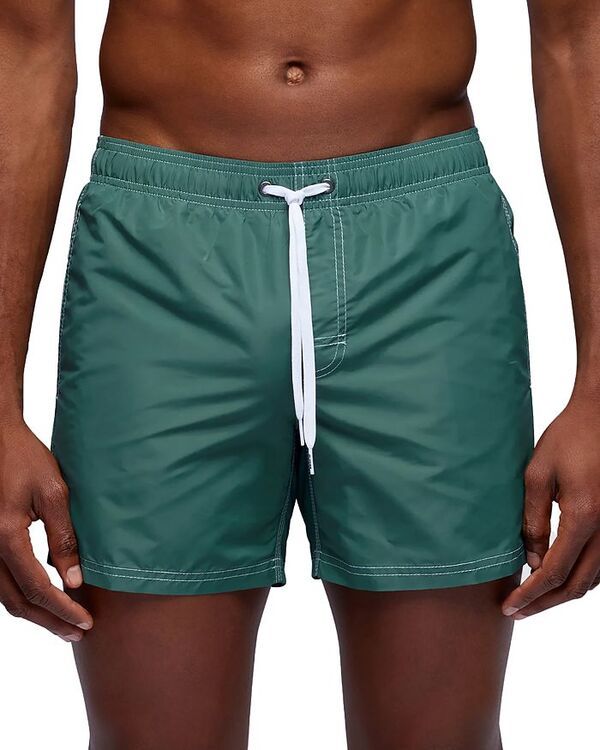 サンデッキ メンズ 水着 ハーフパンツ・ショーツ レギュラーフィット ショートパンツ SUNDEK Regular Fit 14 Board Shorts Camo Green グリーン