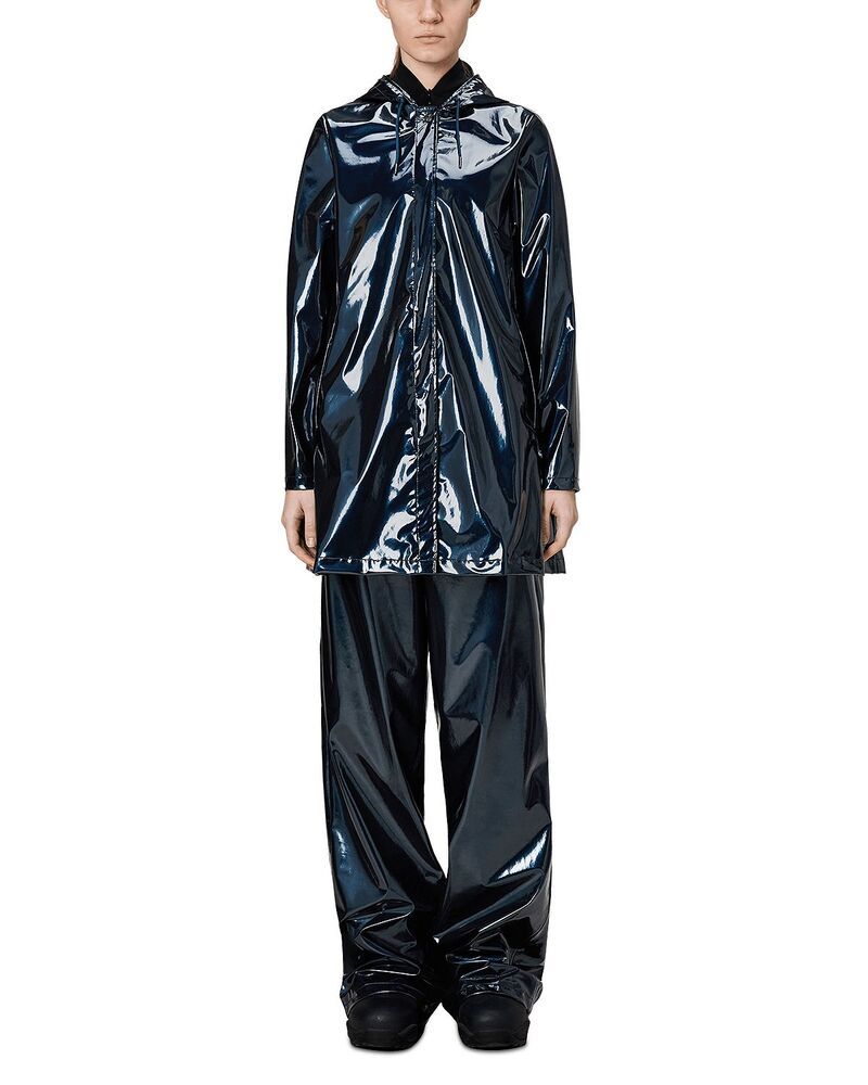 レインズ レディース アウター ジャケット・ブルゾン A ライン Rains Hooded ALine Rain Jacket Spill