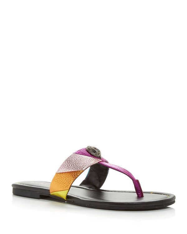 カートジェイガーロンドン レディース シューズ サンダル KURT GEIGER LONDON Womens Kensington TStrap Sandals Open Misce