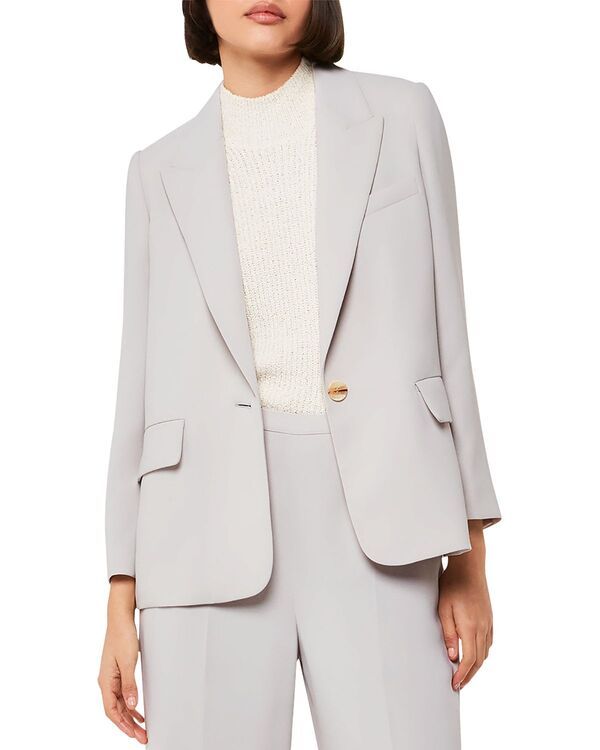 ホイッスルズ レディース アウター ジャケット・ブルゾン クレープ ブレザー Whistles Crepe Boyfriend Blazer Neutral