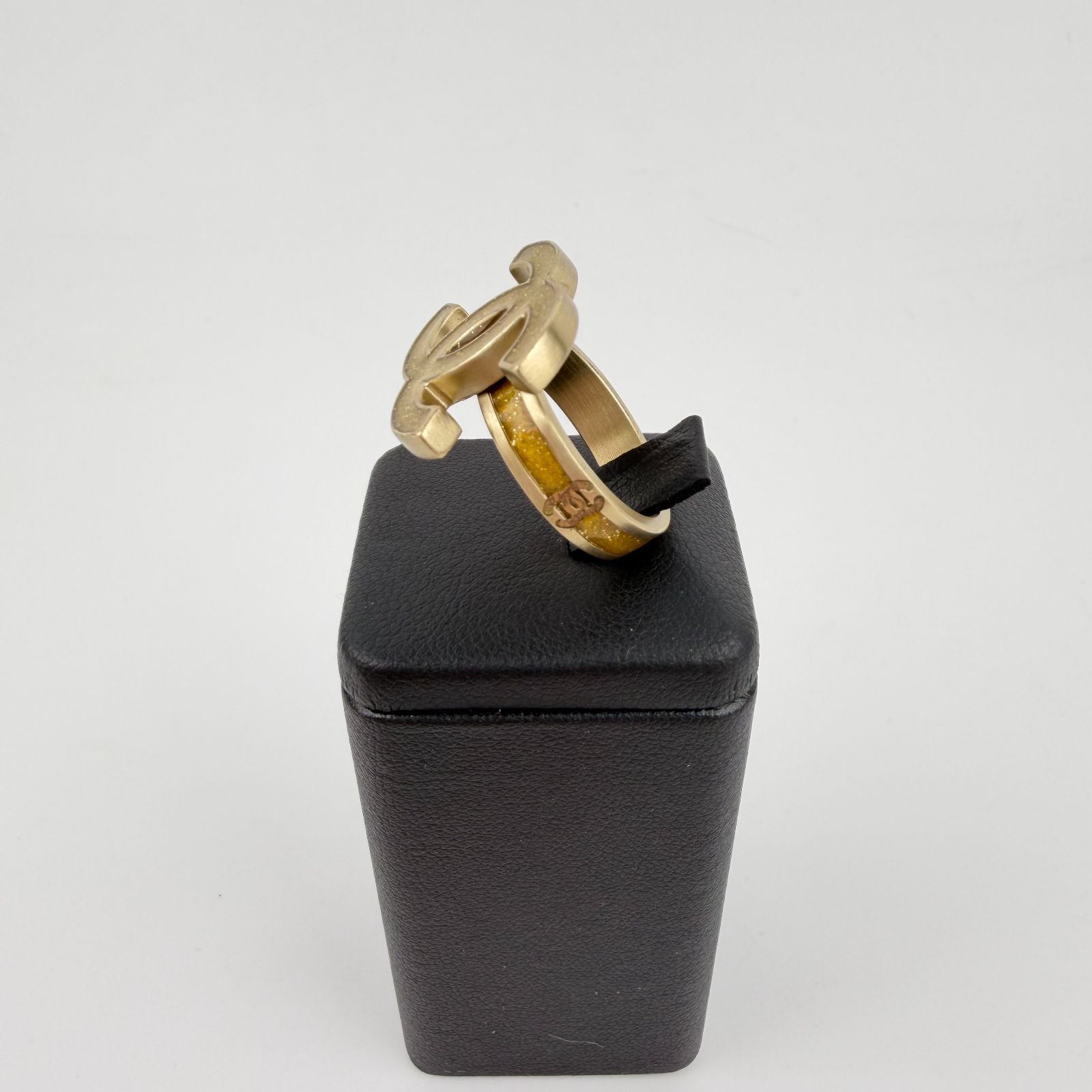 中古】CHANEL シャネル ココマーク リング 指輪 ゴールド 07A