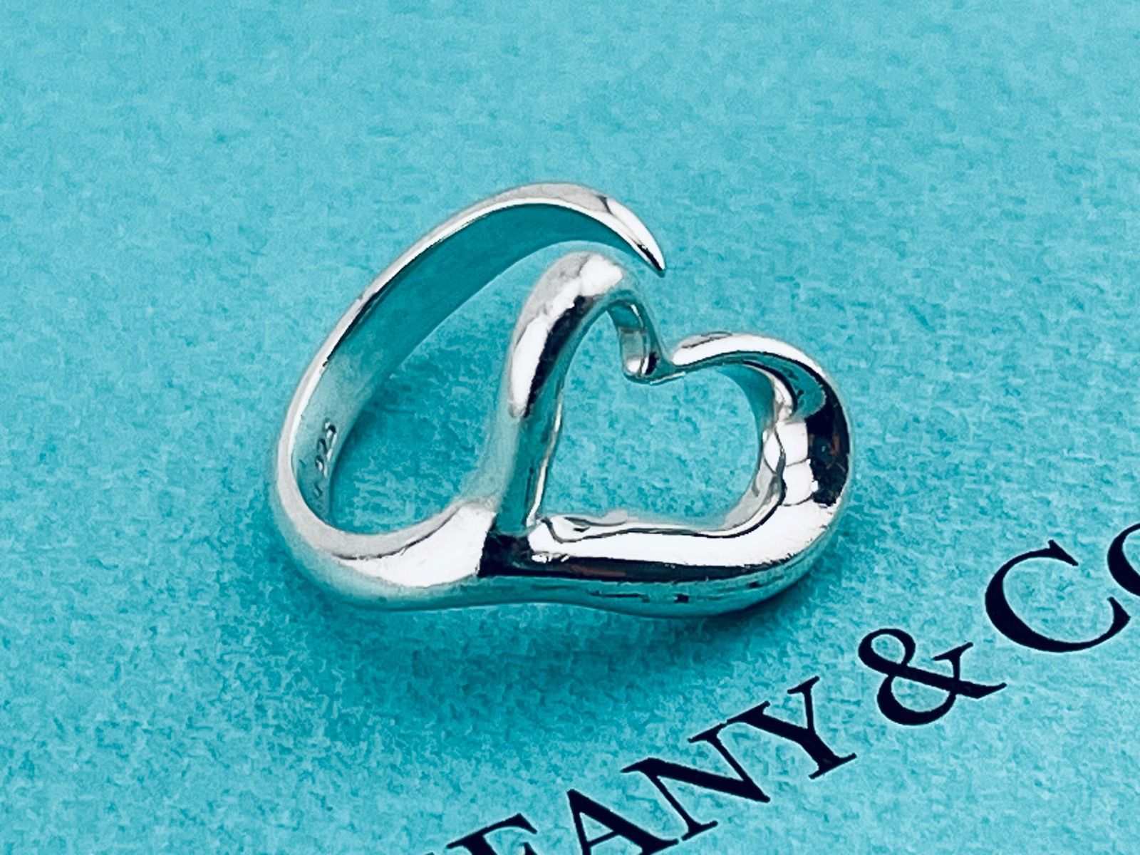 a247 送料無料 Tiffany&Co. ティファニー オープンハート リング