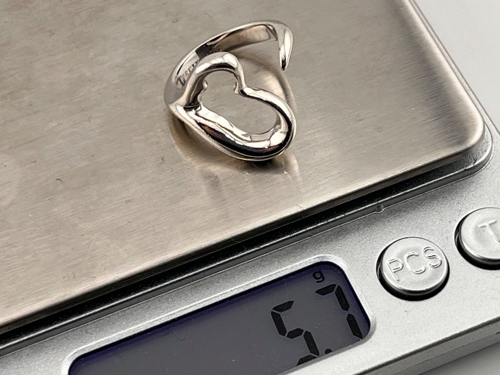a247 送料無料 Tiffany&Co. ティファニー オープンハート リング