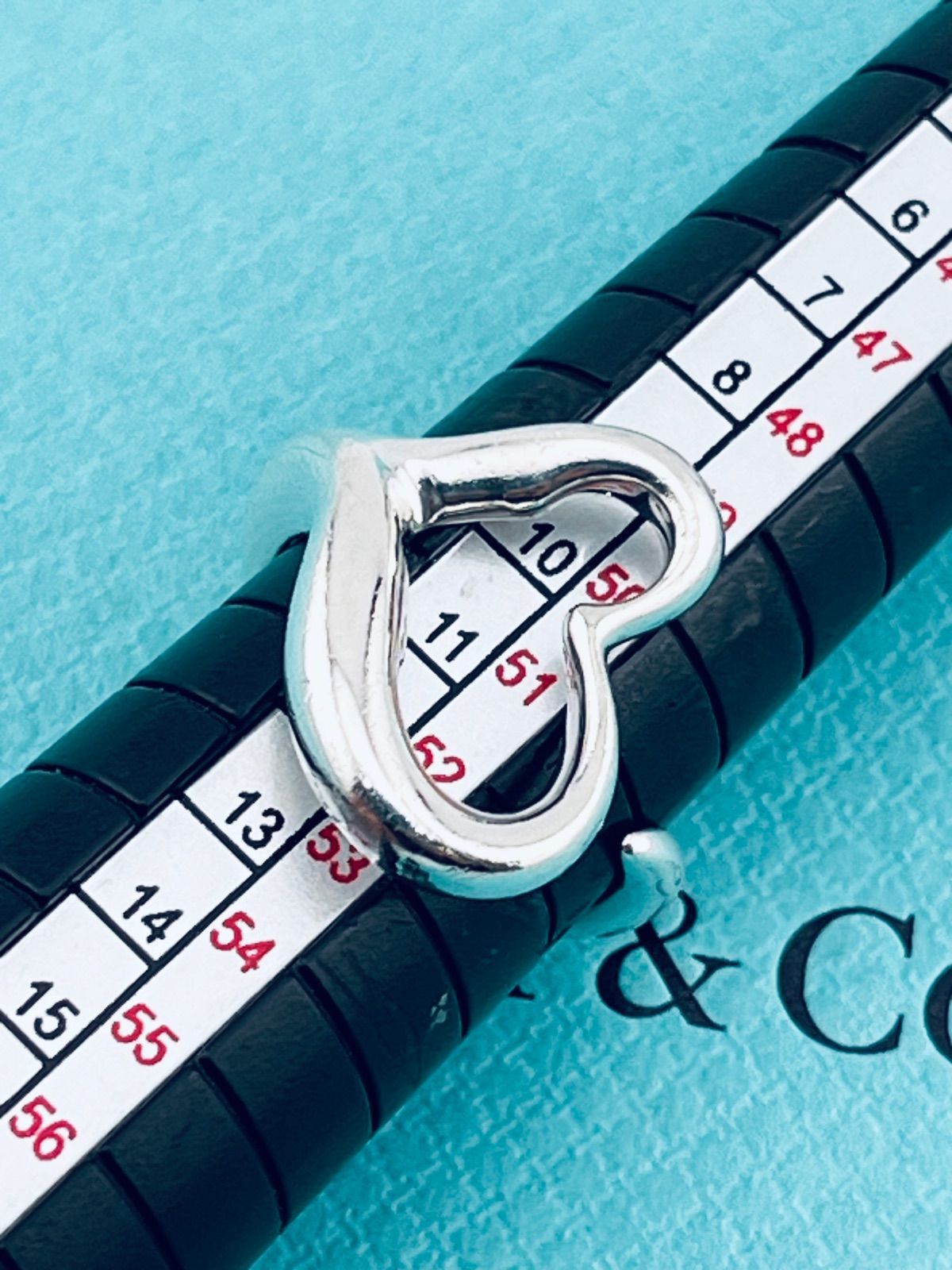 a247 送料無料 Tiffany&Co. ティファニー オープンハート リング