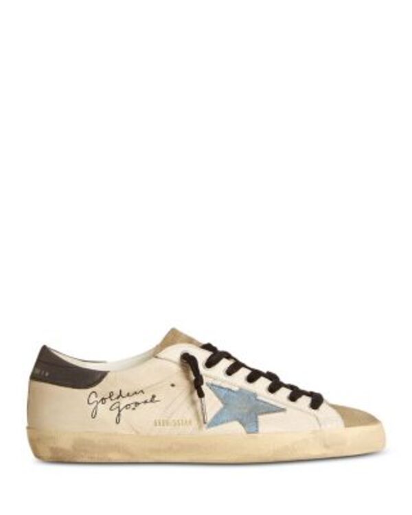 ゴールデングース メンズ シューズ スニーカー レザー Golden Goose Super Star Classic Nappa Leather Sneakers White Ice ホワイト 102,900円