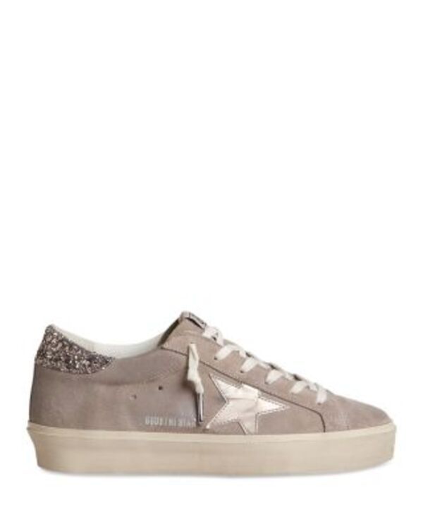 ゴールデングース レディース シューズ スニーカー スエード Golden Goose Womens Hi Star Suede Sneakers BeigeSilver ベージュ