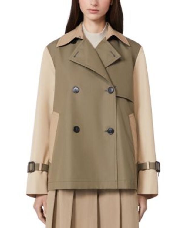 ウィークエンド マックスマーラ レディース アウター コート Weekend Max Mara Wkdbiglia Double Breasted Trench Coat Mud 106,400円