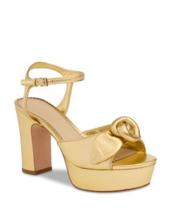 サンク ア セプト レディース シューズ サンダル Cinq Sept Womens Arianna Knotted Rose Sandals Gold ゴールド