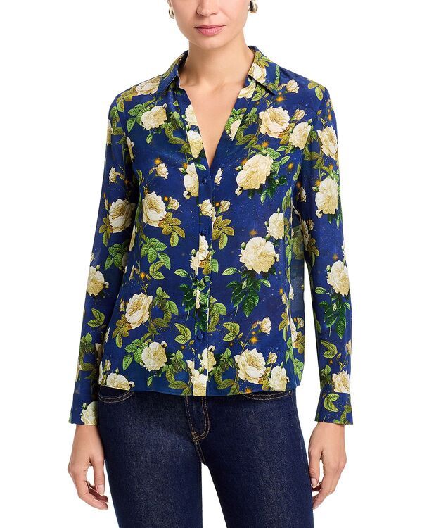 アリスアンドオリビア レディース トップス シャツ ブラウス Alice and Olivia Eloise Blouse Twilight Eden