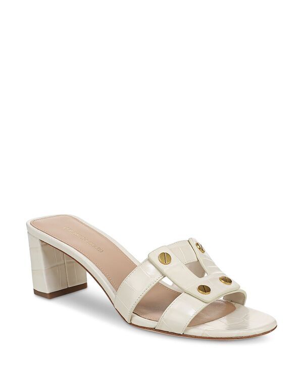 ヴェロニカ ベアード レディース シューズ サンダル Veronica Beard Womens Via Studded Slide Sandals Ecru エクリュ