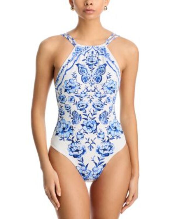 ファーム レディース 水着 上下セット FARM Rio Garden One Piece Swimsuit OffWhite オフホワイト