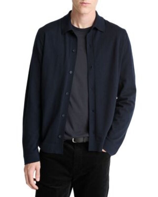 ヴィンス メンズ アウター ニット・セーター カーディガン Vince Cardigan Sweater Coastal