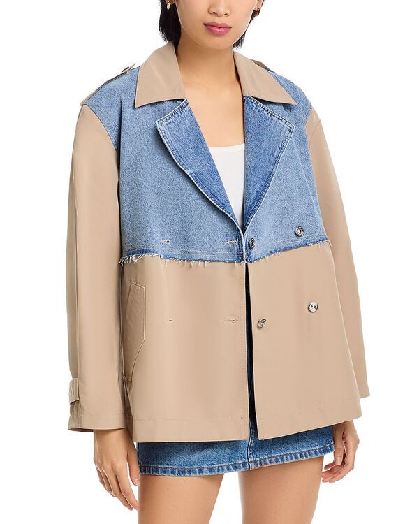スティーブ マデン レディース アウター コート STEVE MADDEN Shyla Coat Denimulti デニム