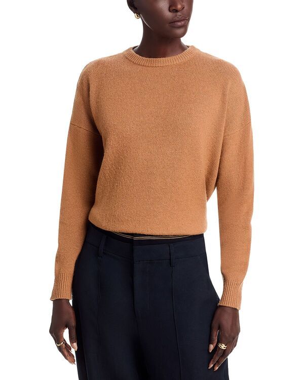マジェスティック レディース アウター ニット・セーター クルーネック Majestic Filatures Cashmerelaxed Crewneck Sweater Ficell