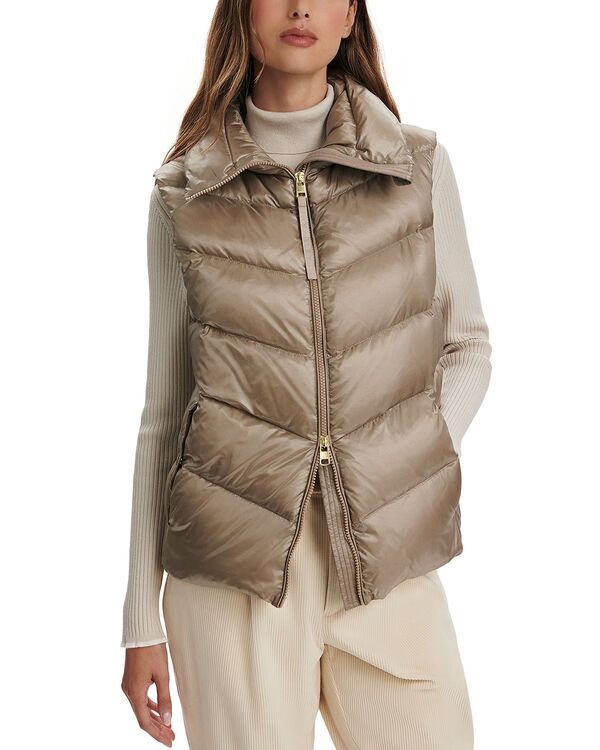 バーレイ レディース アウター ベスト ダウン ジレ Varley Bextor Lightweight Down Gilet Simply Taupe トープ