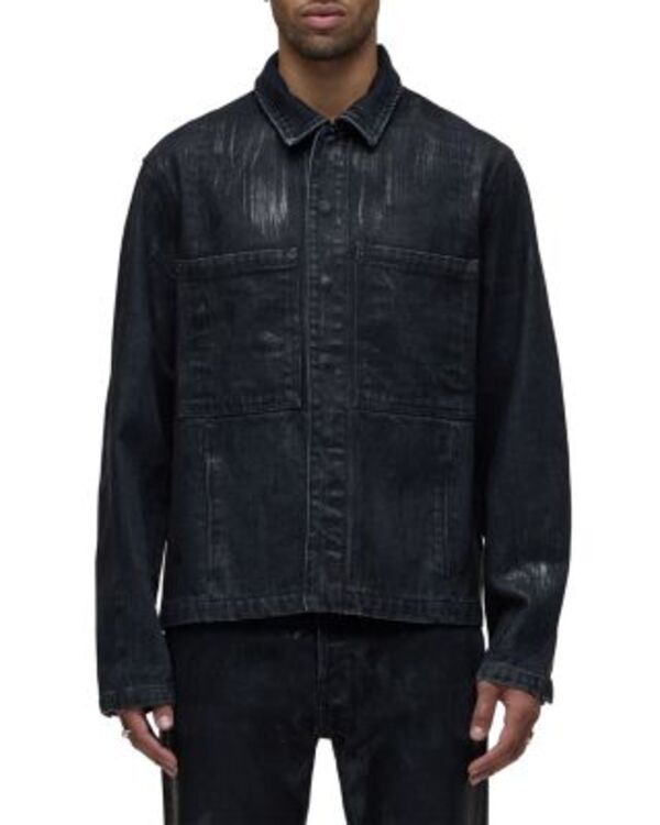 ハドソン メンズ アウター ジャケット・ブルゾン デニム Hudson Denim Worker Jacket Jackson デニム