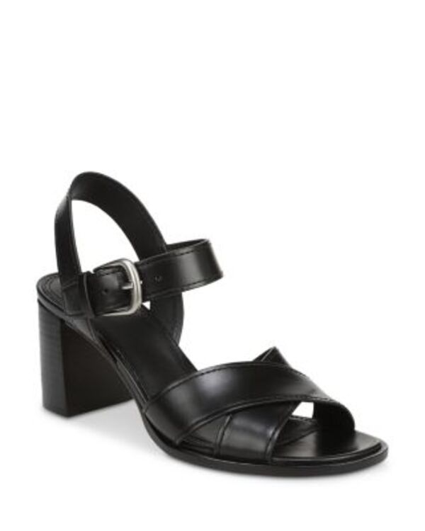 ヴィンス レディース シューズ サンダル レザー ヒール Vince Womensalma Leather Higheel Sandals Black ブラック