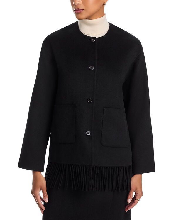 レイルズ レディース アウター コート Rails Tomoko Button Front Coat Black ブラック