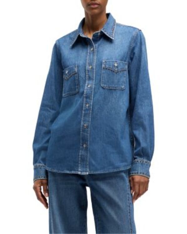 セブンフォーオールマンカインド レディース トップス シャツ 7 For All Mankind Western Shirt Street Wise Wit