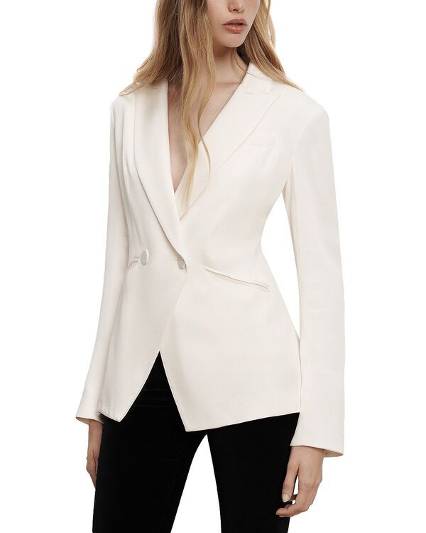 ヴェロニカ ベアード レディース アウター ジャケット・ブルゾン Veronica Beard Rickie Double Breastedickey Jacket Dove