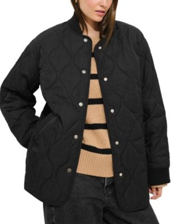 アレックスミル レディース アウター ジャケット・ブルゾン キルティング Alex Mill Wembley Quilted Jacket Black ブラック