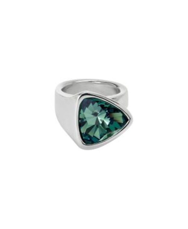 ウノデ 50 レディース アクセサリー リング UNOde50 Crystal Accent Ring Silver シルバー