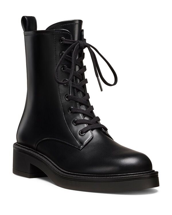 スチュアート ワイツマン レディース シューズ ブーツ・レインブーツ レース Stuart Weitzman Womens Celia Lace Up Boots Black ブラック