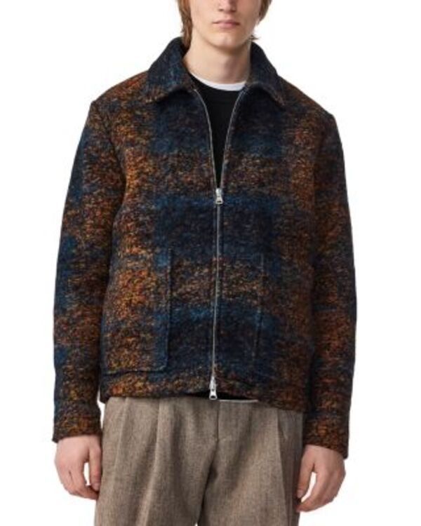 NN07 メンズ アウター ジャケット・ブルゾン NN07 Gael 80267 Jacket Blue Multi ブルー