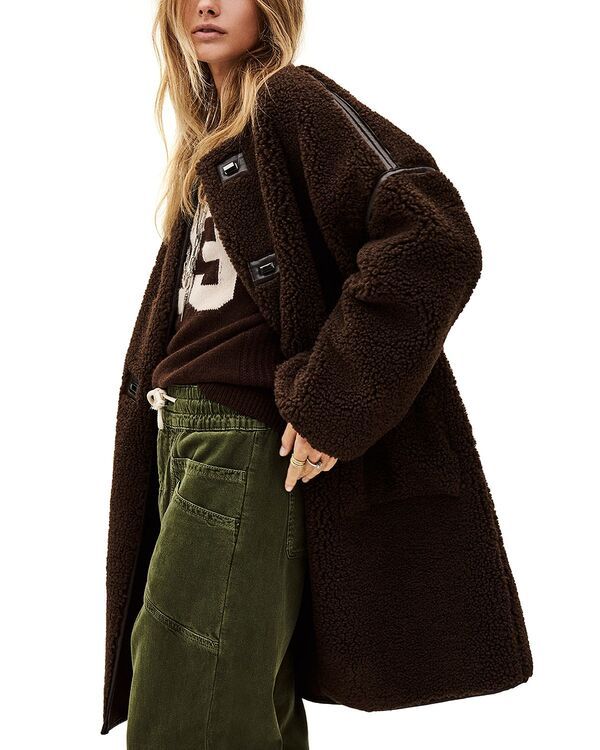 バッシュ レディース アウター コート bash Millie Coat Chocolate チョコレート