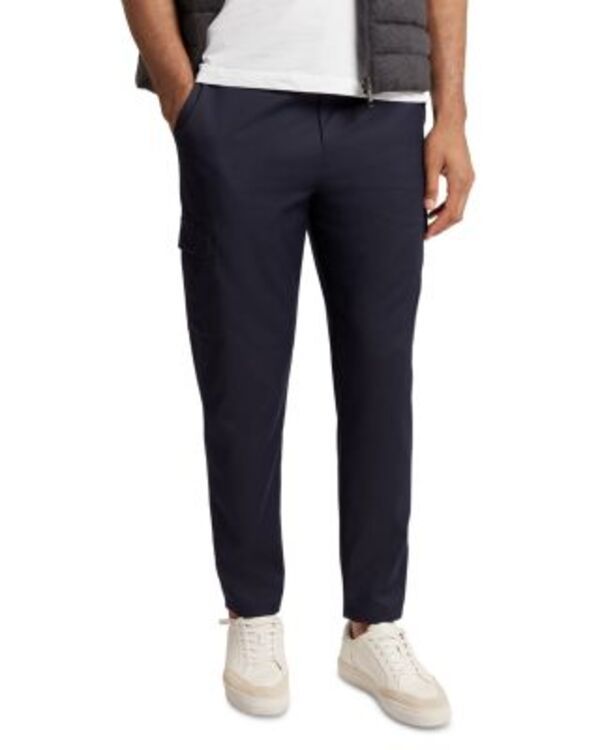 テッドベーカー メンズ ボトムス カジュアルパンツ スリムフィット カーゴパンツ Ted Baker Lional Slim Fit Cargo Pants Navy ネイビー