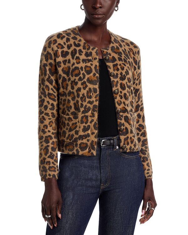 コビーハルペリン レディース アウター カーディガン プリント Kobi Halperin Donovan Leopard Print Cardiganatural Multi マルチカラー
