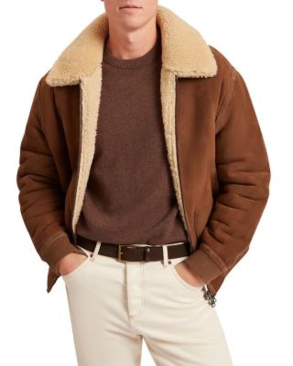 テッドベーカー メンズ アウター ジャケット・ブルゾン Ted Baker Wald Aviator Jacketan タン