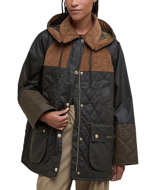バブアー レディース アウター ジャケット・ブルゾン Barbour Imelda Waxed Jacket Archive Olive オリーブ