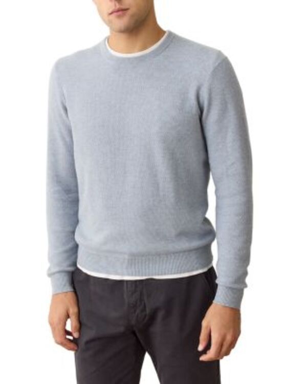 マリーン レイヤー メンズ アウター ニット・セーター クルーネック Marine Layer Crewneck Sweater Misty Heather ヘザー