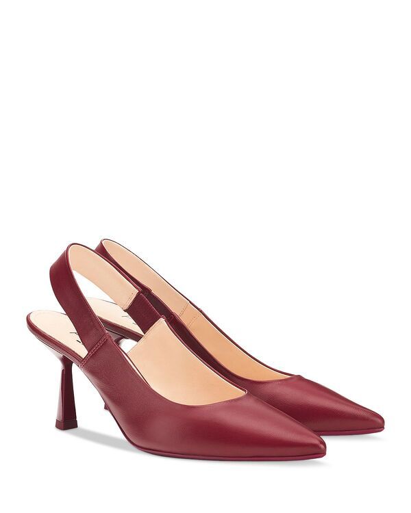 エージーエル レディース シューズ パンプス AGL Womens Alla Pointed Slingback Pumps Red Wine レッド