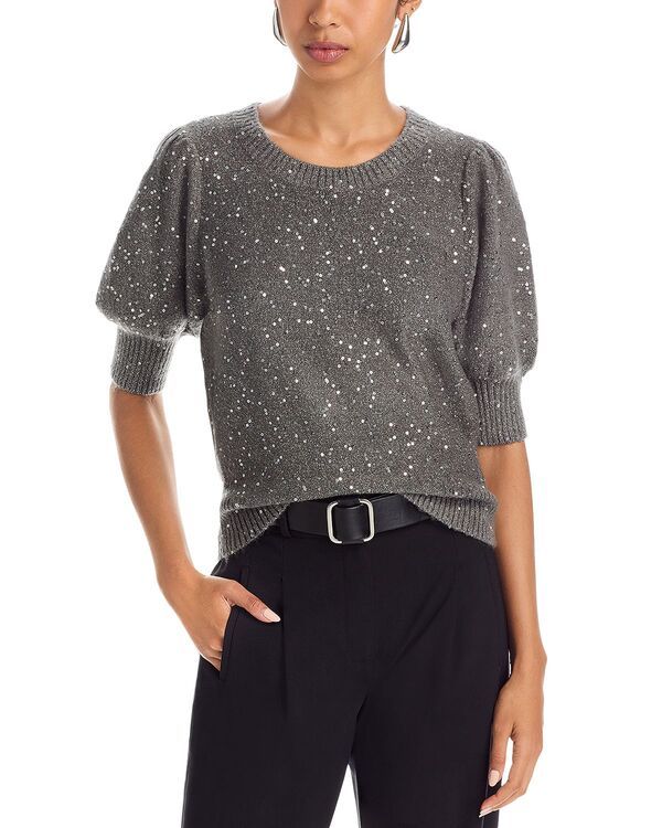 ペイジ レディース アウター ニット・セーター PAIGE Gladiolusweater Grey グレー