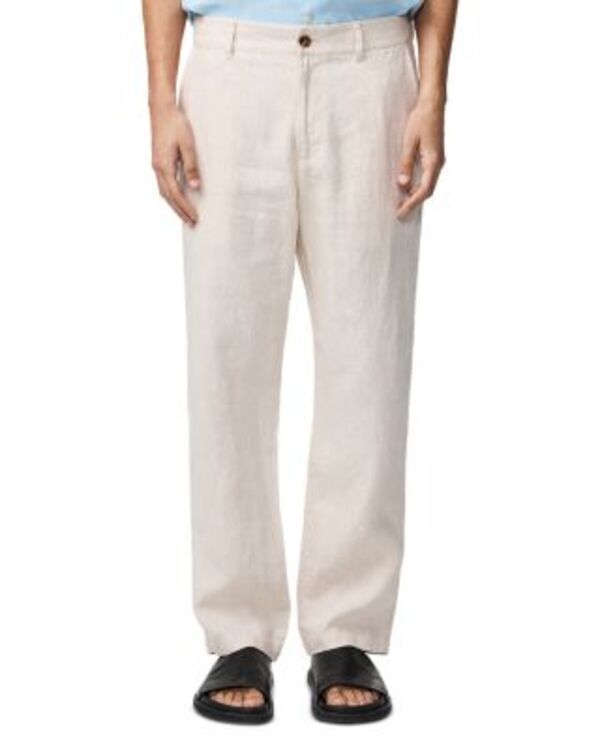 NN07 メンズ ボトムス カジュアルパンツ リラックスフィット リネン NN07 Aden 1454 Relaxed Fit Linen Pants Oat