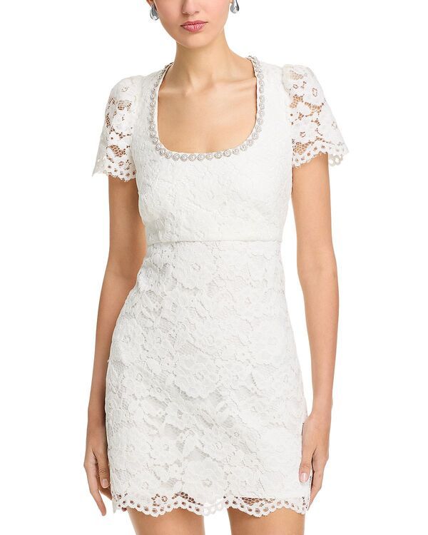 ライクリー レディース トップス ワンピース LIKELY Isa Dress White ホワイト