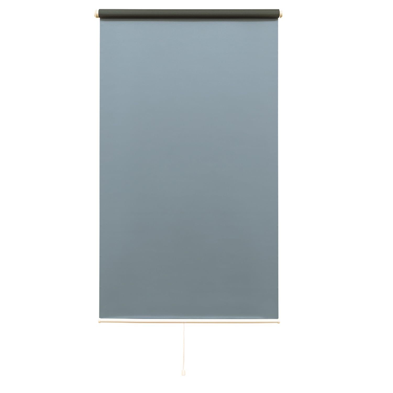 新品 フルネス(Fullness) スリムロールスクリーン マグネット W80×H180cm ディープブルー L3367 遮光タイプ