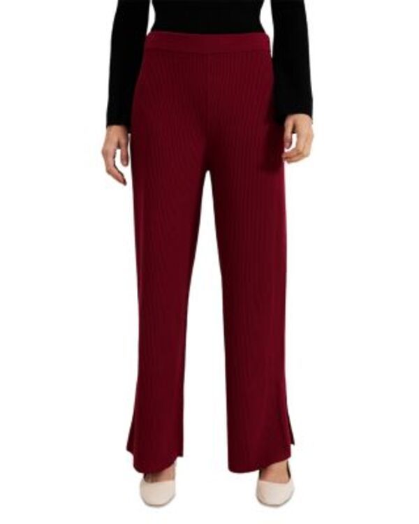 フェイズ・エイト レディース ボトムス カジュアルパンツ リブ Phaseight Loribbed Pants Burgundy バーガンディ