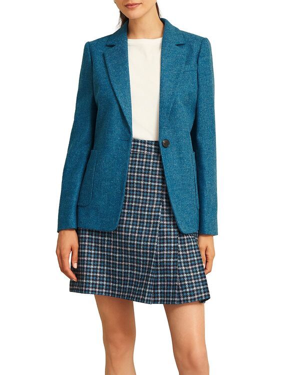 ホッブスロンドン レディース アウター ジャケット・ブルゾン HOBBS LONDON Lilla Jacket Blue ブルー