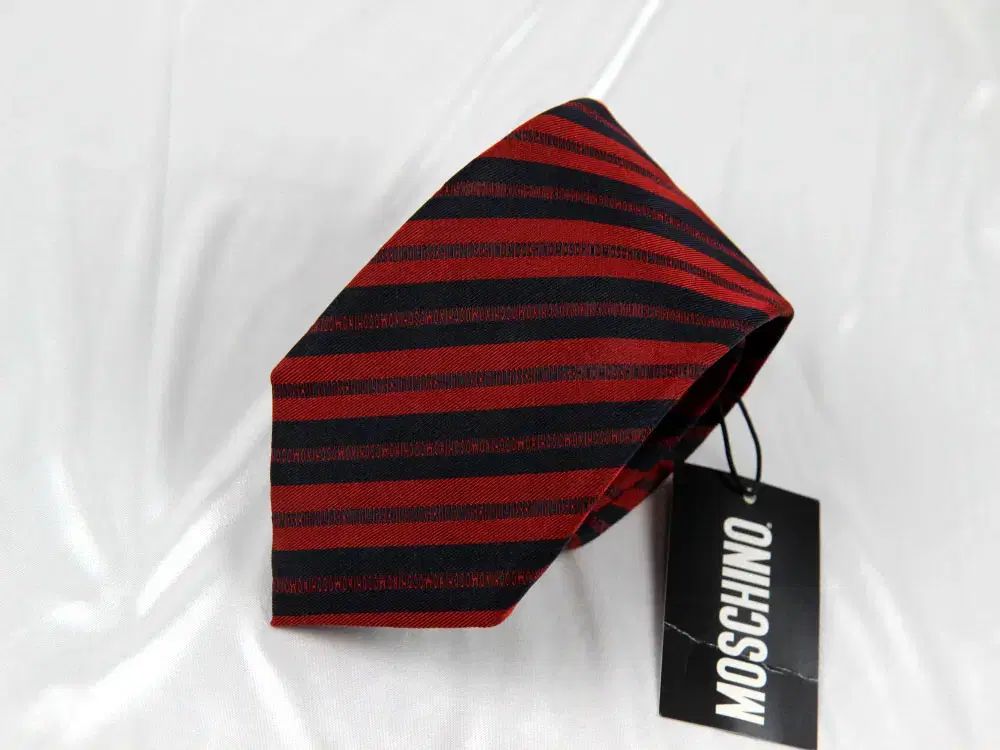モスキーノ Moschino 8 2cm 未使用 新モデル メンズ ブランド ネックタイ