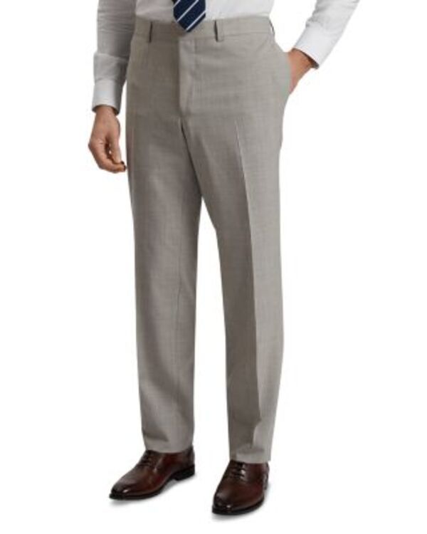 テッドベーカー メンズ ボトムス カジュアルパンツ ウール Ted Baker Classic Wool Modern Fit Suit Pants Light Pastel Grey グレー
